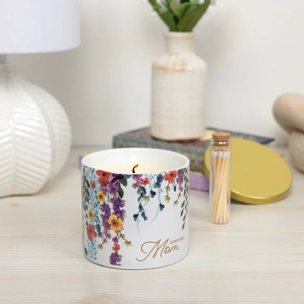 Love You Mom - Soy Wax Candle With Matches - Lady of the Lake