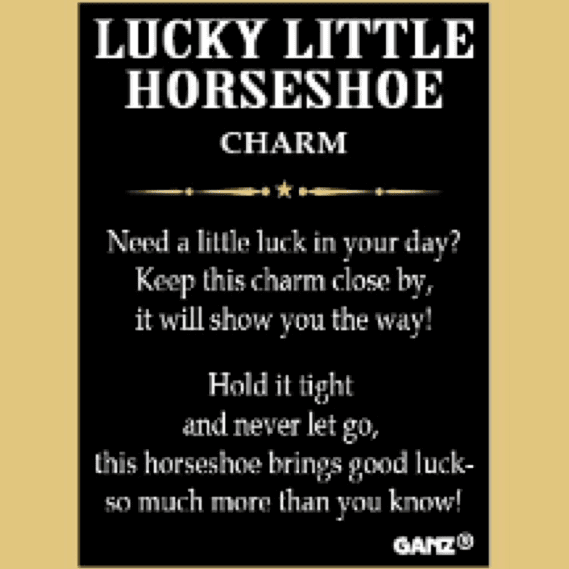 Lucky Little Horseshoe Charm - Lady of the Lake