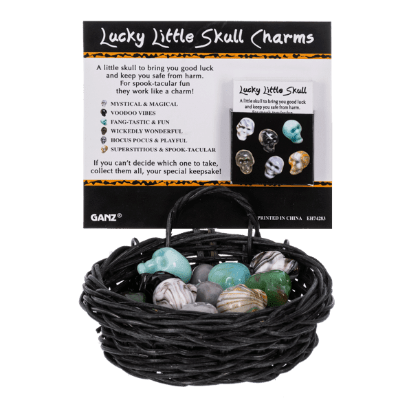 Lucky Little Skull - Skull Charm - Lady of the Lake