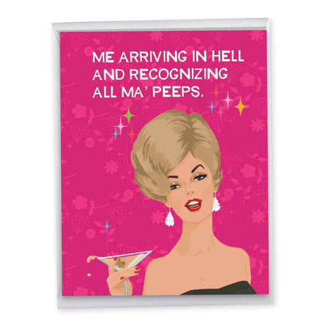 Ma' Peeps - Greeting Card - Birthday