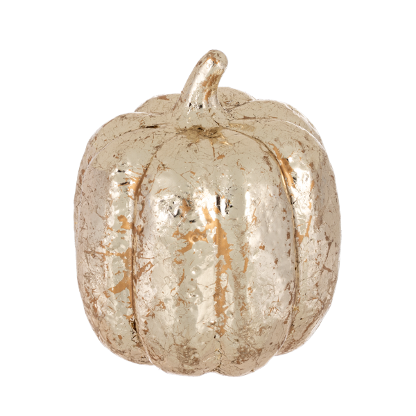 Golden Pumpkin Figurine