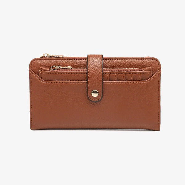 Macy Vegan Snap Wallet - Lady of the Lake