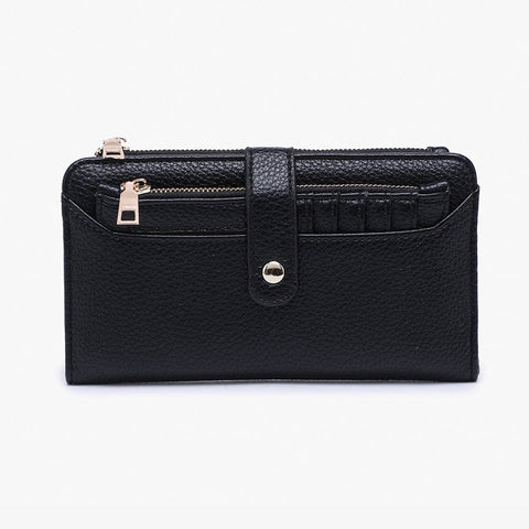 Macy Vegan Snap Wallet - Lady of the Lake