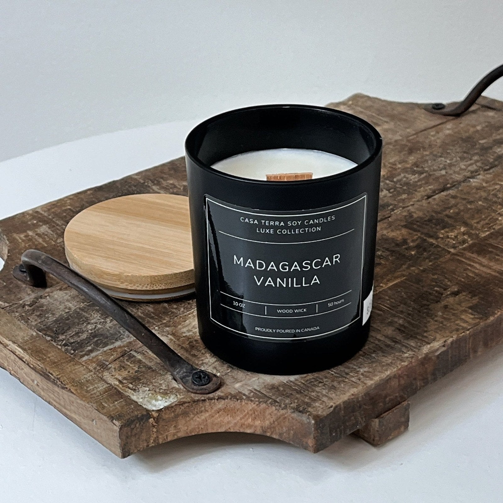 Madagascar Vanilla - Soy Wood Wick Candle