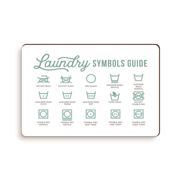 Magnet - XL Laundry Symbols