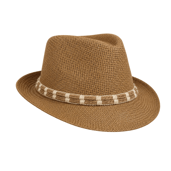 Maisie Fedora Hat With Braided Band
