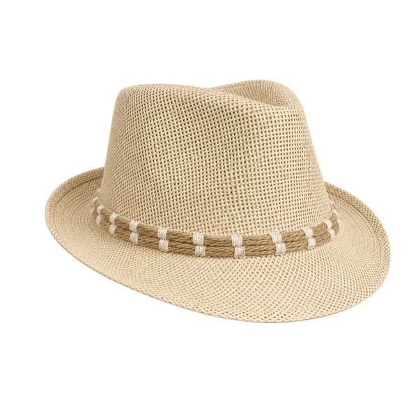 Maisie Fedora Hat With Braided Band