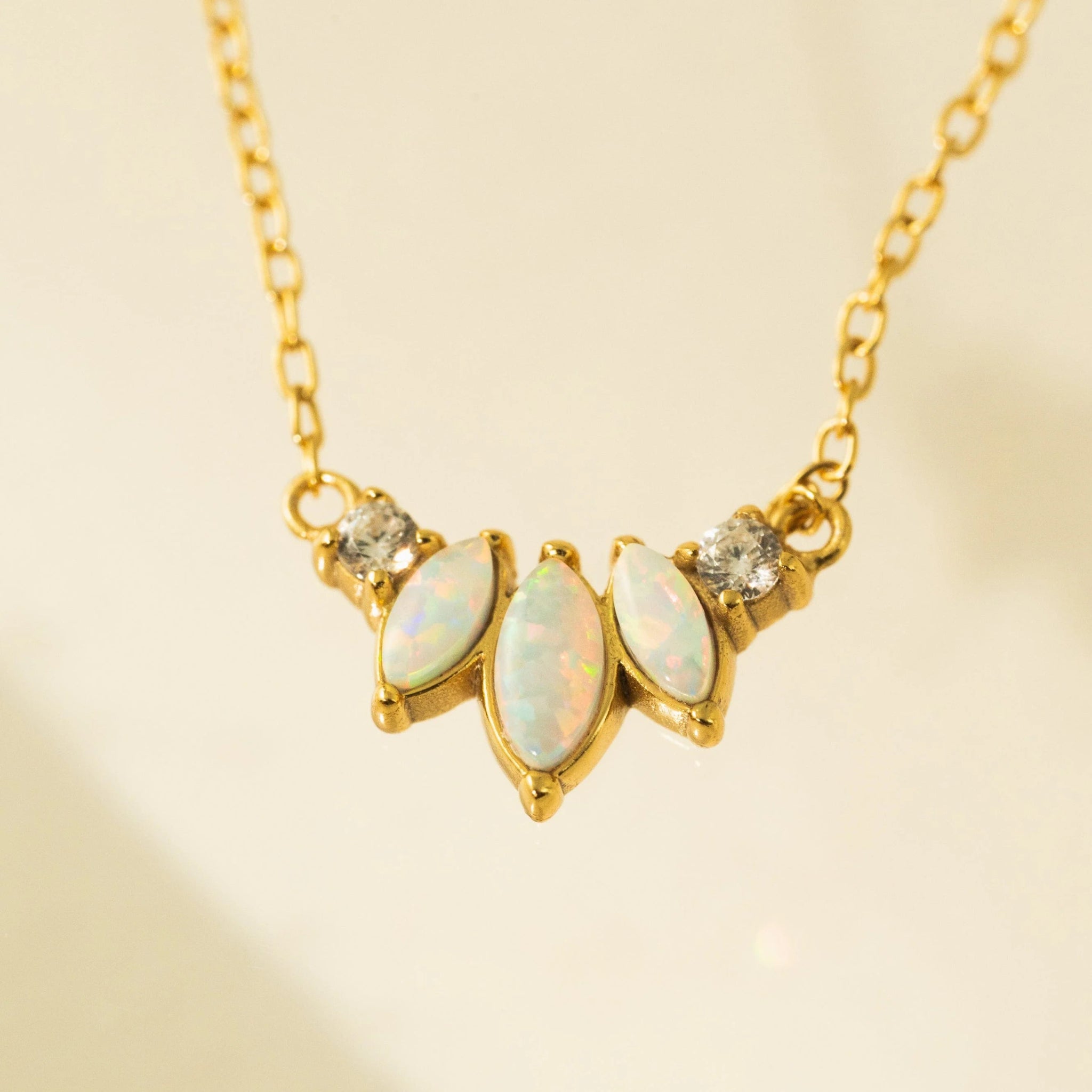 Marquise Opal Necklace