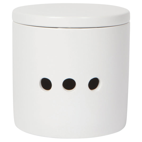 Matte White Garlic Keeper - Lady of the Lake