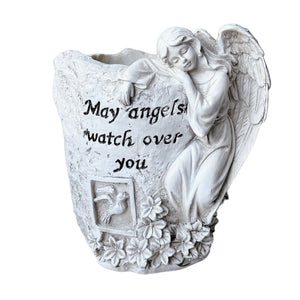 May Angels Watch Over You Planter