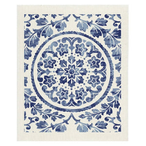 Medallion Swedish Dishcloth - Lady of the Lake