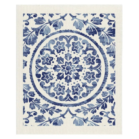 Medallion Swedish Dishcloth - Lady of the Lake