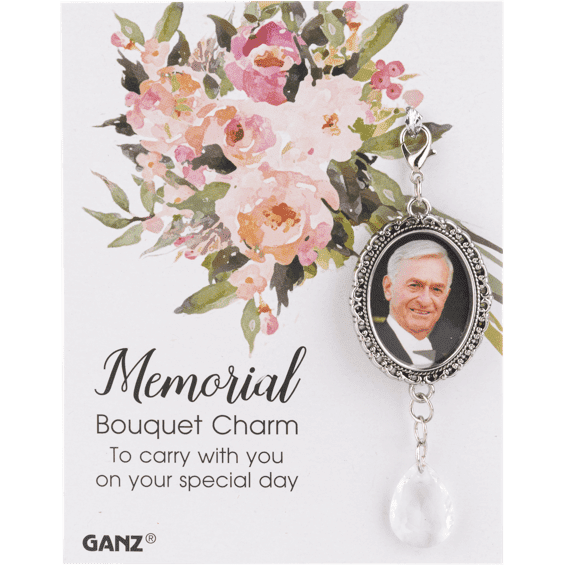 Memorial Wedding Bouquet Charm - Lady of the Lake