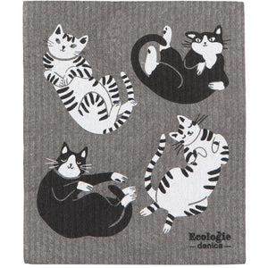 Meow & Furever Swedish Dishcloth - Lady of the Lake