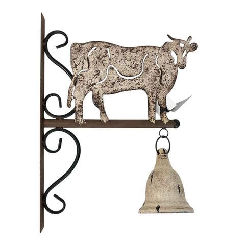 Metal Bell With Cow - Lady of the Lake