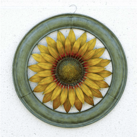 Metal Sunflower Wall Decor