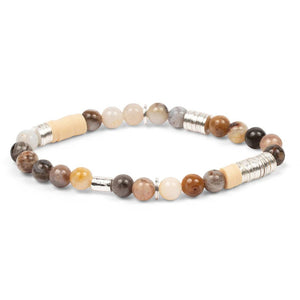 Mexican Onyx - Stone Of Confidence - Intermix Stone Stacking Bracelet