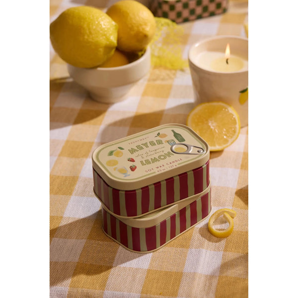 Meyer Lemon - Bistro Tin Candle - Lady of the Lake