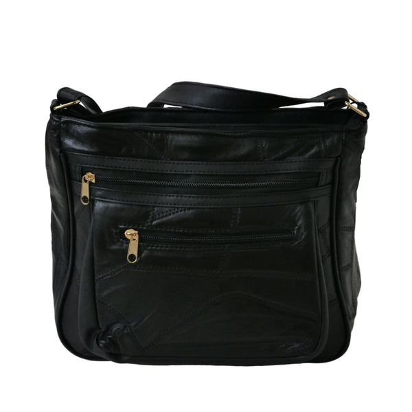 Mia Genuine Leather Crossbody Bag