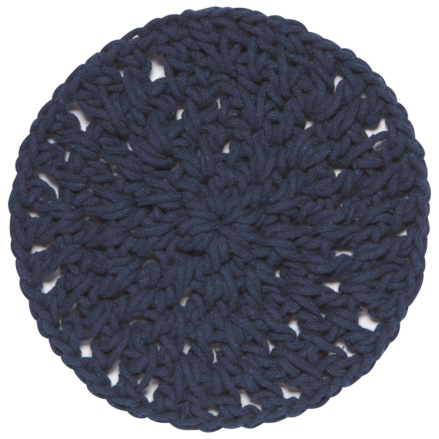 Midnight Blue Knotted Trivet - Lady of the Lake