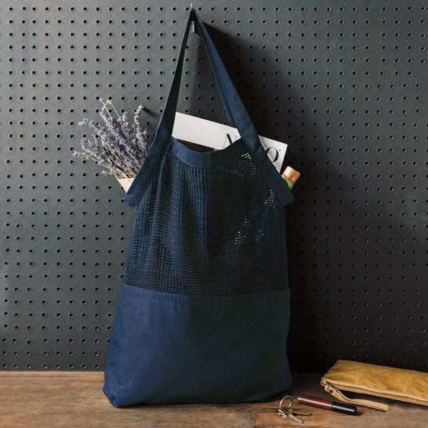 Midnight Blue Mercado Tote Bag - Lady of the Lake