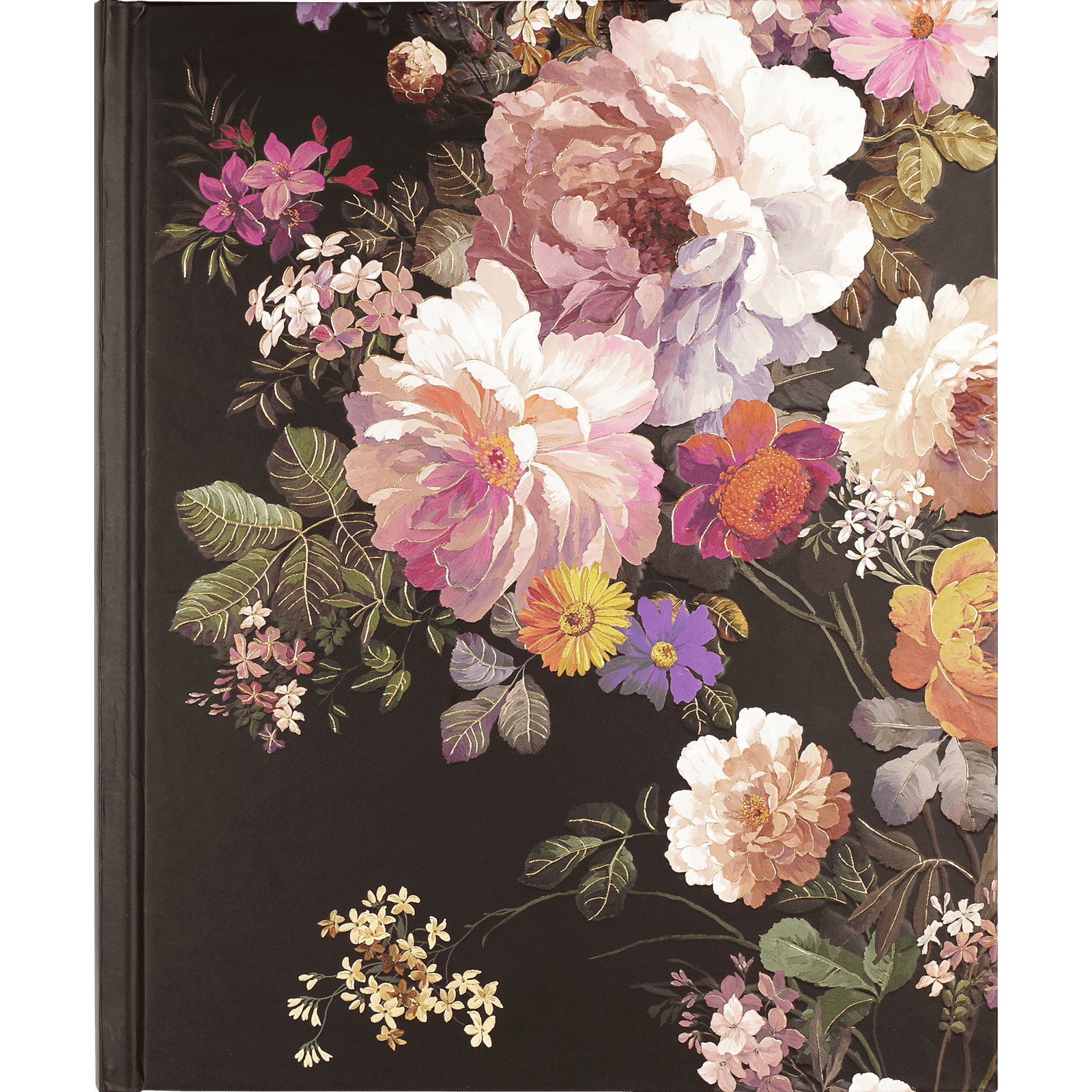 Midnight Floral Journal