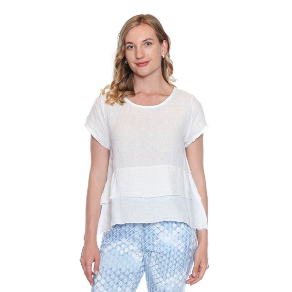 Mila Linen Tiered Top - Lady of the Lake
