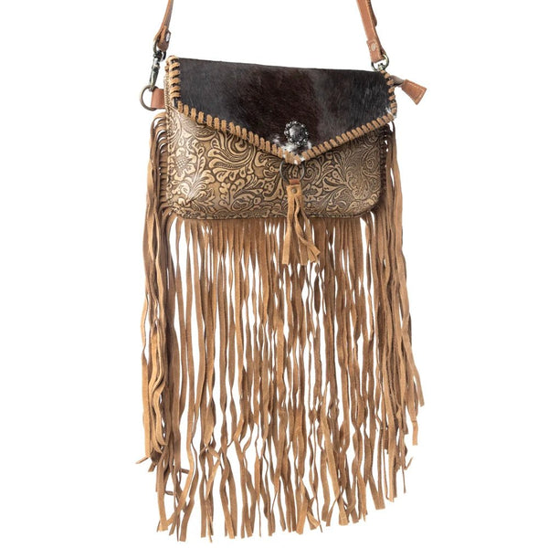 Mimikyu Leather & Hairon Crossbody Bag - Lady of the Lake