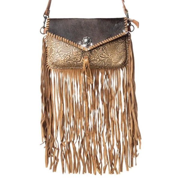 Mimikyu Leather & Hairon Crossbody Bag - Lady of the Lake