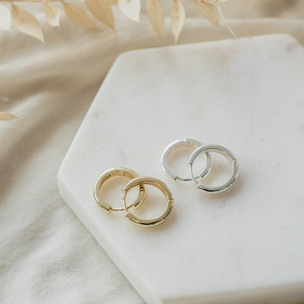 Mini Circular Hoop Earrings - Lady of the Lake