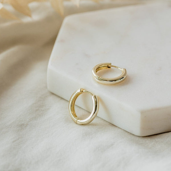 Mini Circular Hoop Earrings - Lady of the Lake