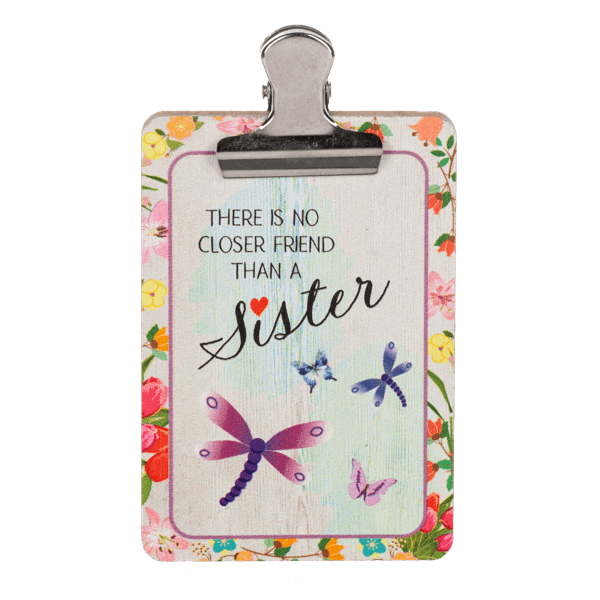 Mini Clipboard Plaque with Easel - Lady of the Lake