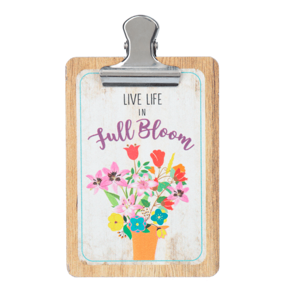 Mini Clipboard Plaque with Easel - Lady of the Lake