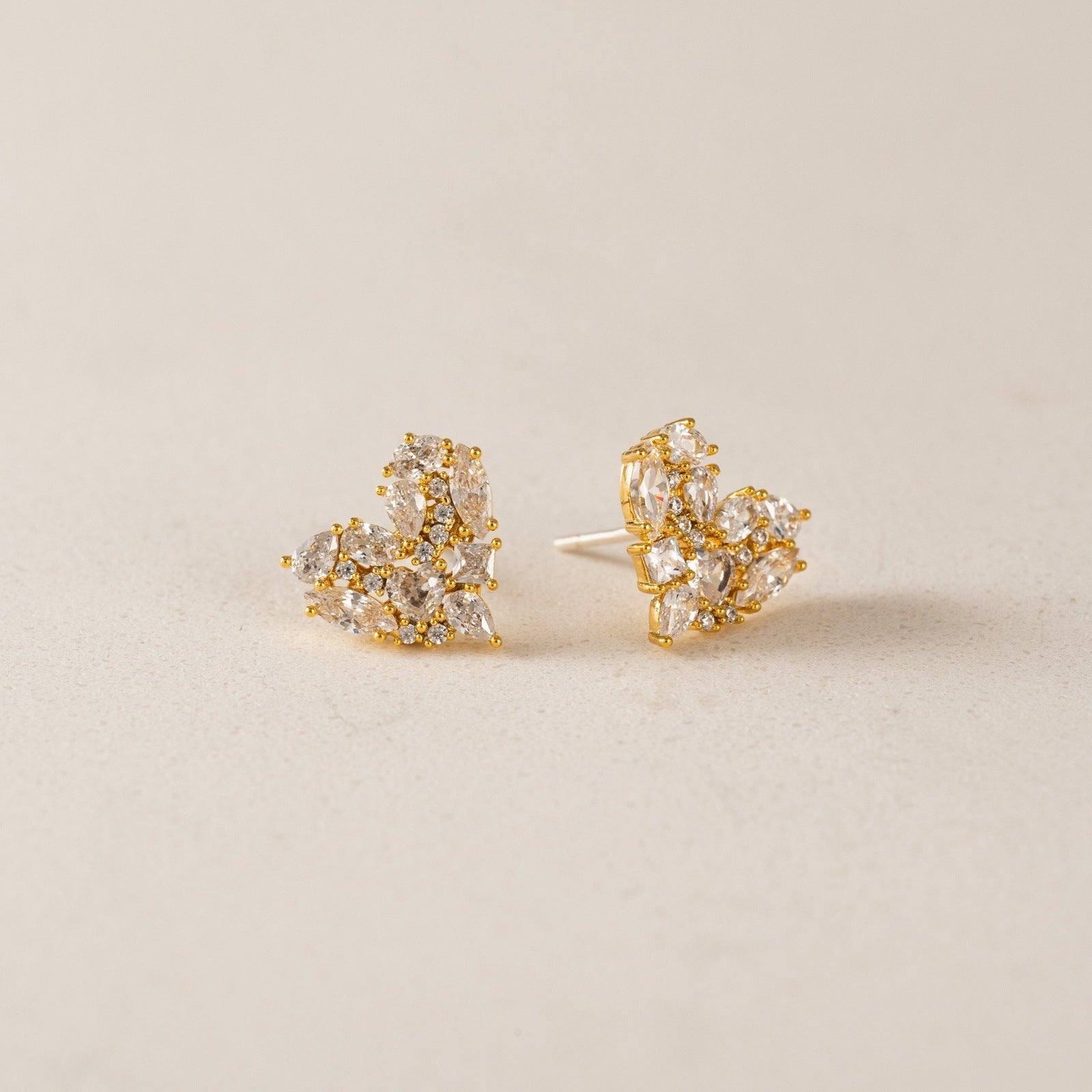 Mini Debut Heart Stud Earrings - Lady of the Lake