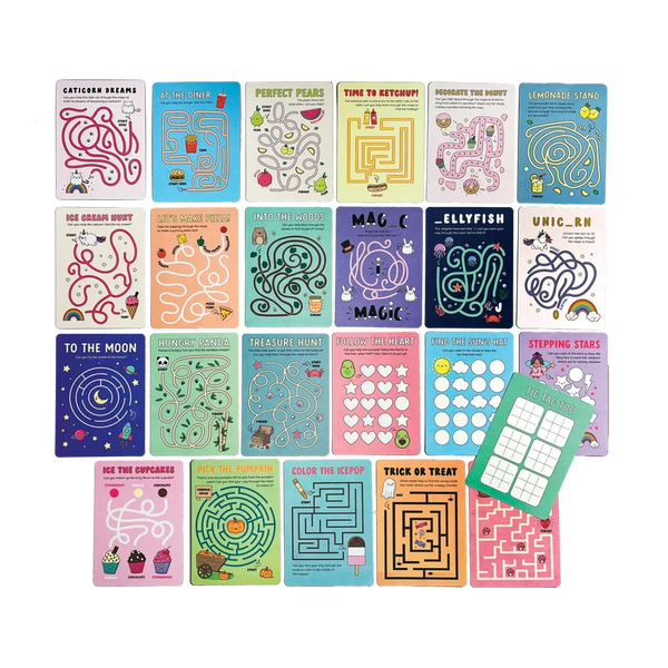 Mini Mazes Activity Cards - Set of 24 - Lady of the Lake