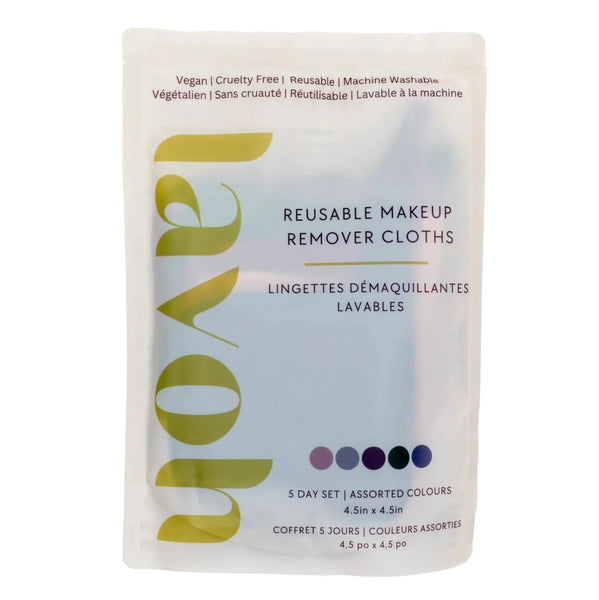 Mini Reusable Makeup Remover Cloth - Set of 5 - Lady of the Lake