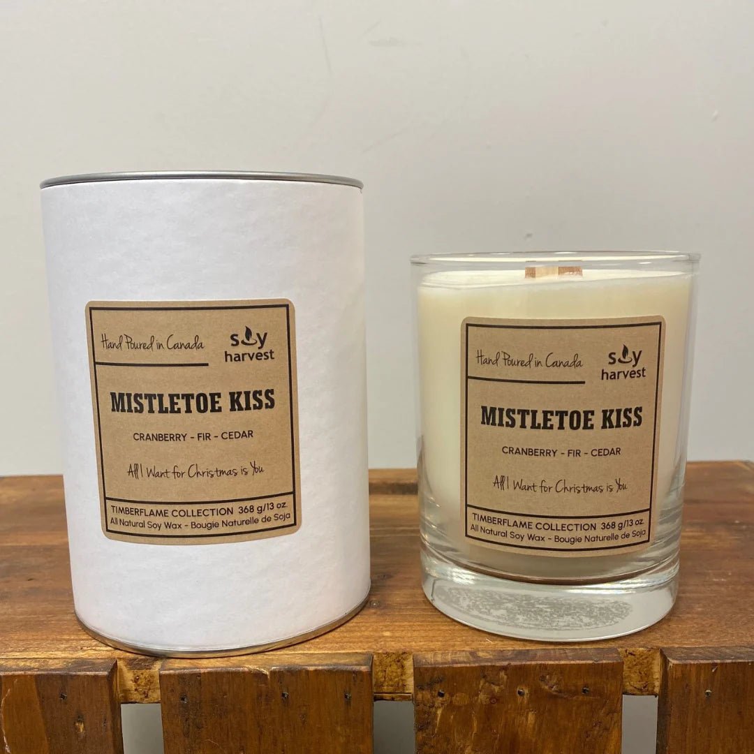 Mistletoe Kiss Timberflame Candle