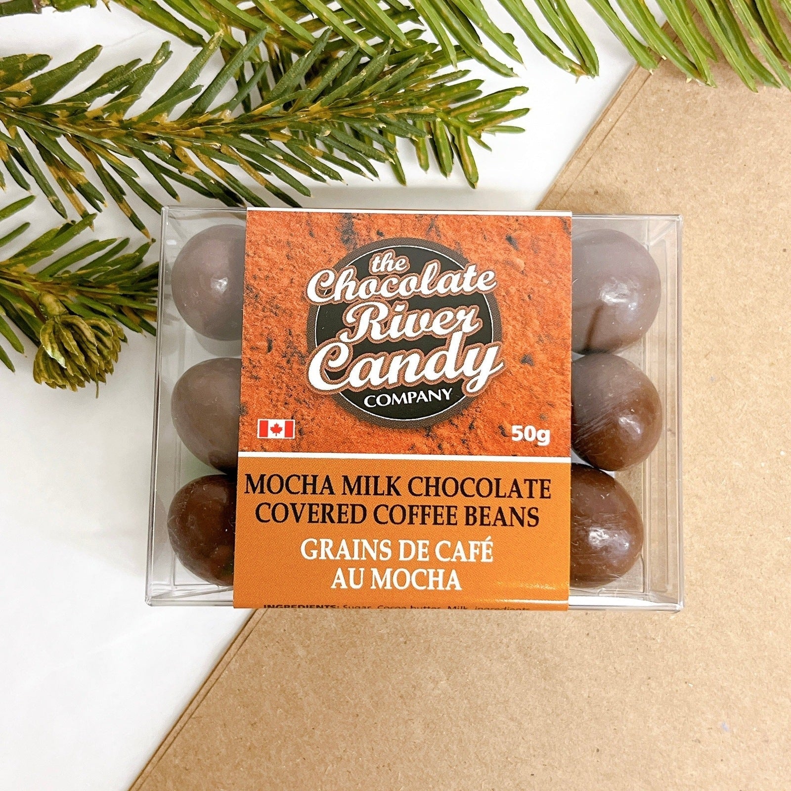 Mocha Milk Chocolate Covered Coffee Beans