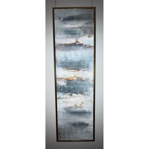 Modellata - Framed Hand Embellished Canvas - Lady of the Lake