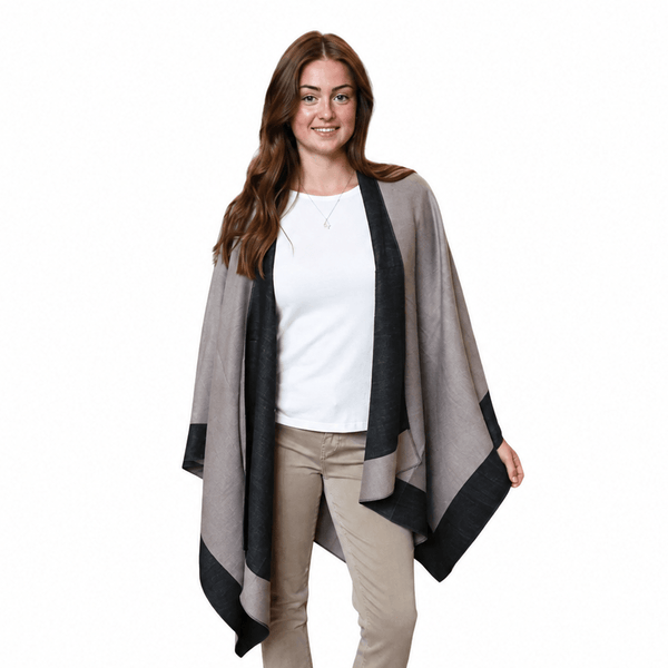 Modern Cape With Stripe