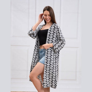 Modern Leaves Lightweight Kimono