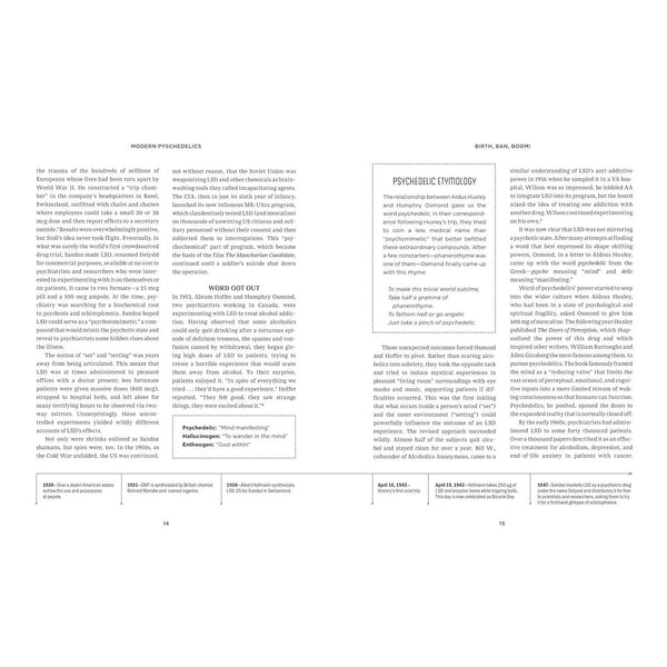 Modern Psychedelics - Paperback Book - Lady of the Lake