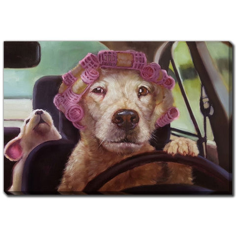 Mommy Chauffeur - Printed Canvas