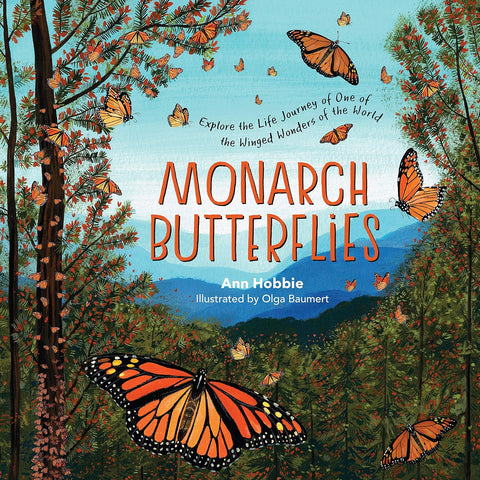 Monarch Butterflies - Hardcover Book - Lady of the Lake