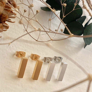 Monolith Minimalistic Stud Earrings - Lady of the Lake