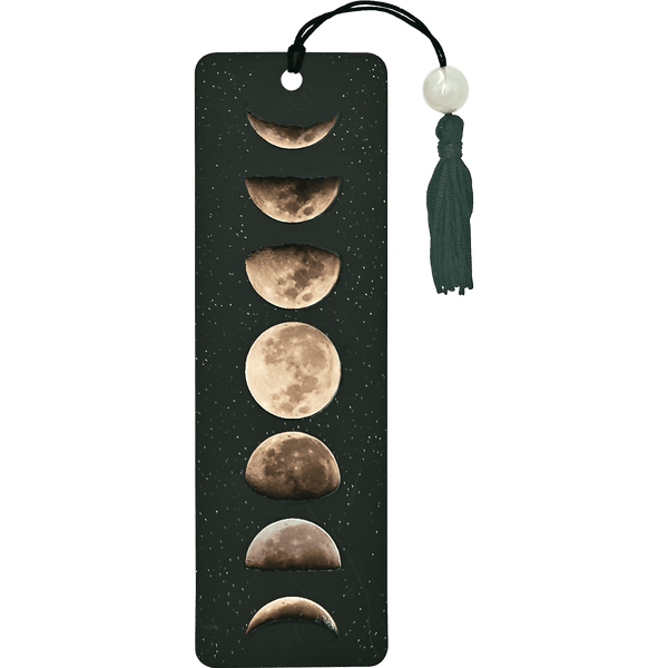 Moon Phases Beaded Bookmark - Lady of the Lake
