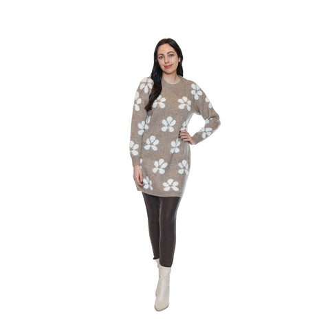 Morena Floral Sweater Dress - Lady of the Lake