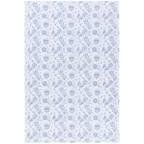 Morning Meadow Slate Blue Floursack Dishtowels - Set of 2 - Lady of the Lake