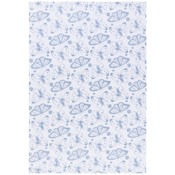 Morning Meadow Slate Blue Floursack Dishtowels - Set of 2 - Lady of the Lake