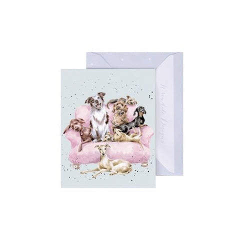 Movie Night - Enclosure Greeting Card - Blank